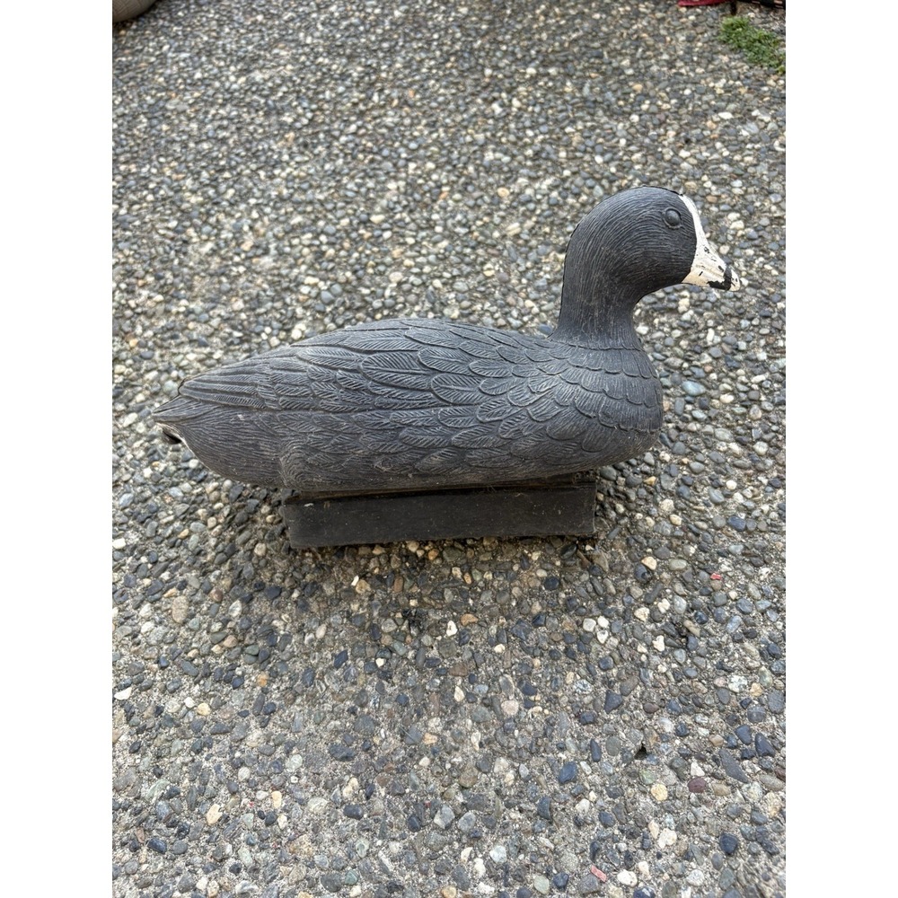 Vintage Flambeau Specialty Series Water Keel Coot Duck Decoy Made‎ In USA Decor